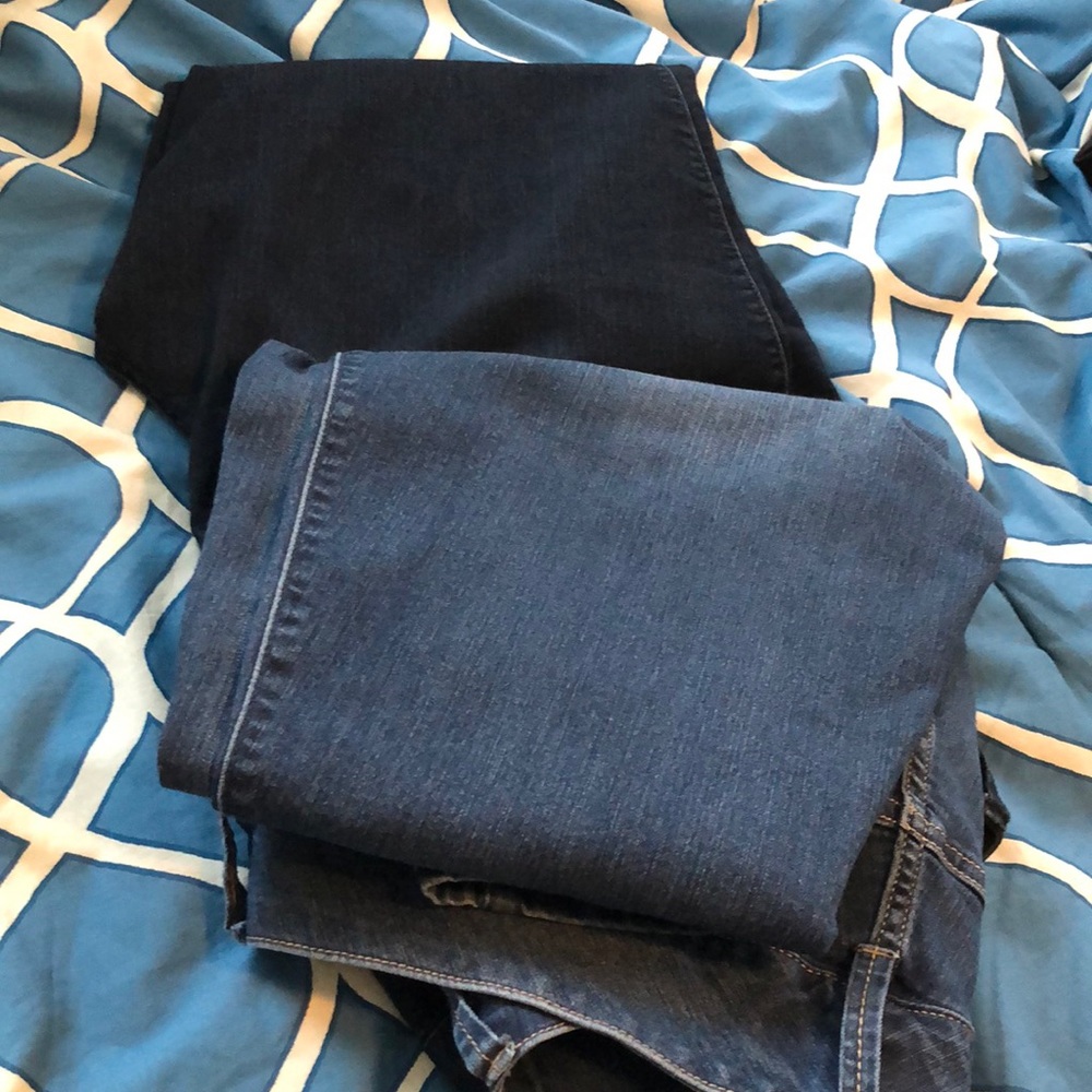 Two pairs of 16R jeans from torrid